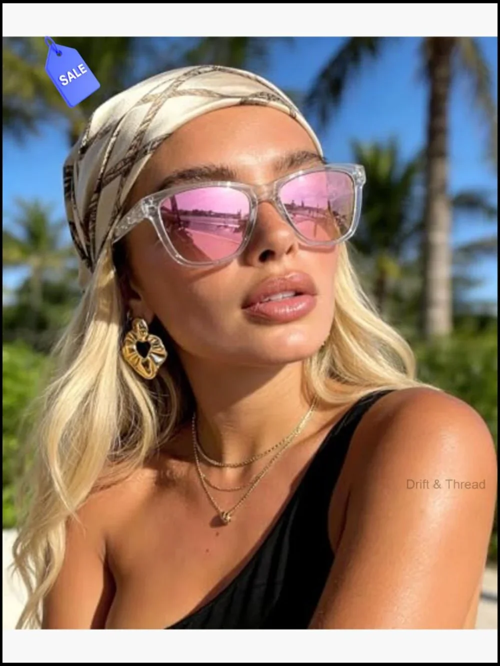 Retro Polarized Sunglasses for Women UV400 Protection Driving Travel